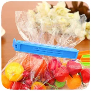 10Pcs Portable New Kitchen Storage Food Snack Seal Sealing Bag Clips Sealer Clamp Plastic Tool Kitchen Accessories Wholesale 1