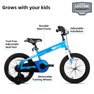 JOYSTAR Kids Bikefor 2-9 Years Old Toddlers and Kids, Kids BMX Bike with Training Wheels for Boys Girls, Multiple Colors 4