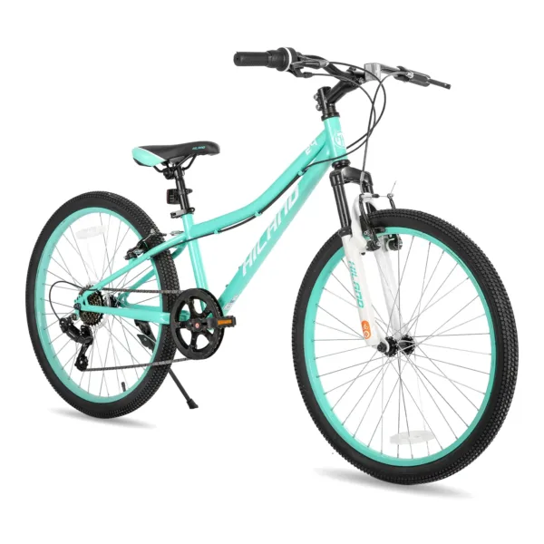 Hiland 20 Inch Kids Mountain Bike for Boys, Girls, Single Speed Kids Bicycles with Dual Handbrakes and Kickstand ﻿ 1