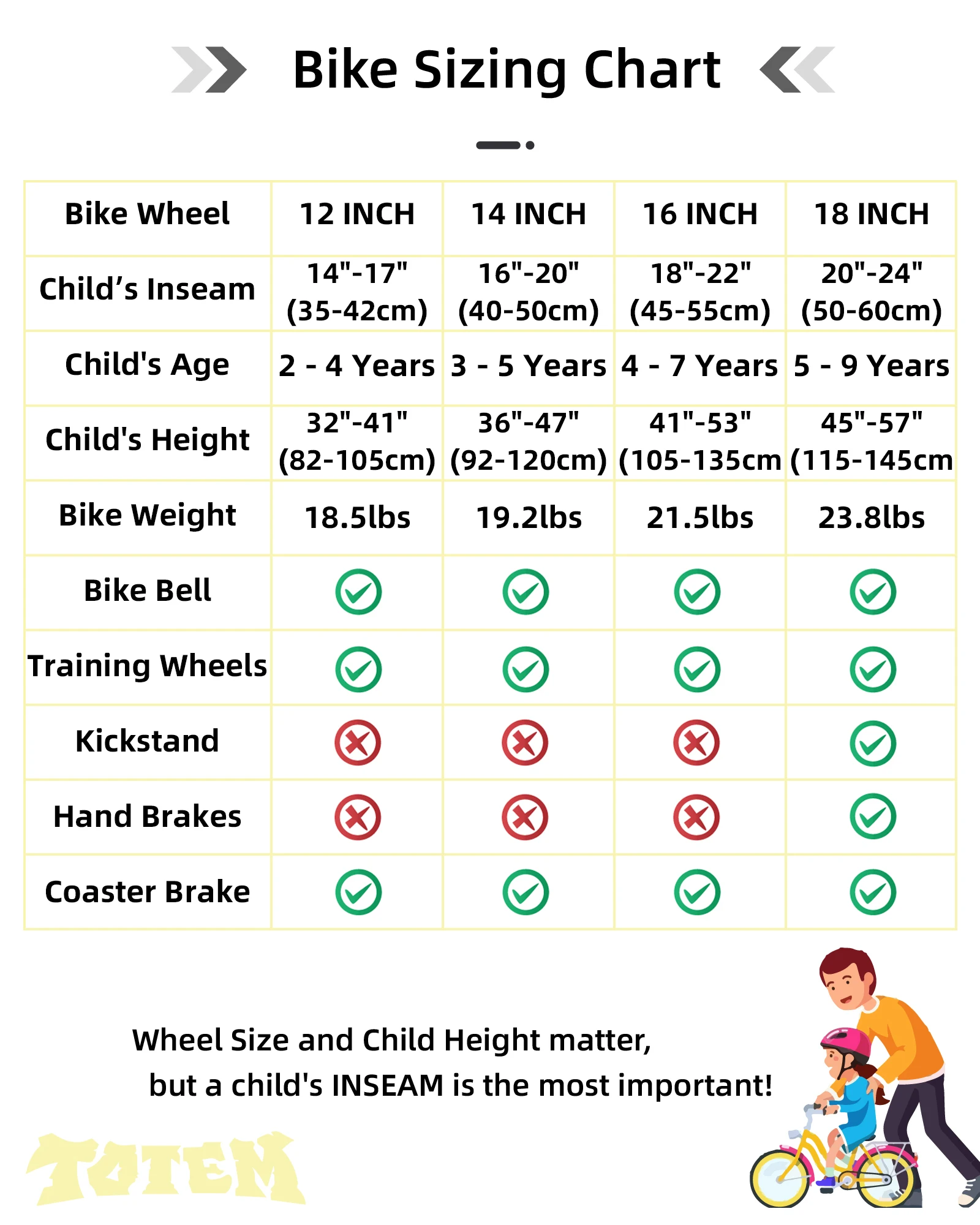 US warehouse JOYSTAR Kids Bike for Boys Girls Ages 2-9 Years Old, 12 14 16 18 Inch BMX Style Kid's Bicycles with Training Wheels