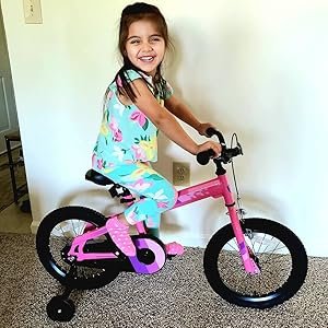 JOYSTAR Kids Bikefor 2-9 Years Old Toddlers and Kids, Kids BMX Bike with Training Wheels for Boys Girls, Multiple Colors