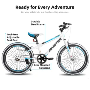 JOYSTAR Lubbock 20 Inch Kids Bike for Boys & Girls Ages 7-10 Years 20" Hardtail Mountain Bike with Steel Frame 2