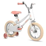 US warehouse JOYSTAR Girls Bike for 2-12 Toddlers & Kids, 12" 14" 16" 20" with Training Wheels, Basket & Kickstand, Retro Style 7