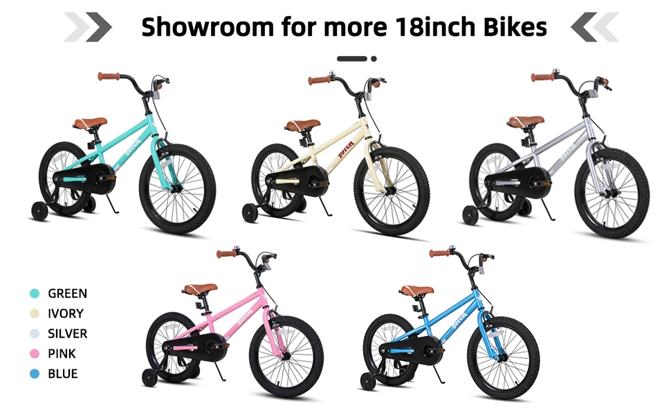 US warehouse JOYSTAR Kids Bike for Boys Girls Ages 2-9 Years Old, 12 14 16 18 Inch BMX Style Kid's Bicycles with Training Wheels