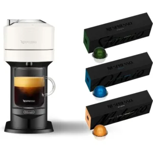 Coffee and Espresso Machine, Compact, One Touch to Brew, Single-Serve Coffee Maker and Espresso Machine Versatile Coffee Machine 1