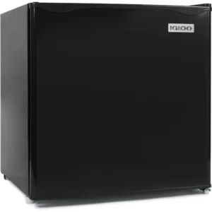 1.6 Cu.Ft. Compact Refrigerator, Adjustable Thermostat, Glass Shelves, Includes Scraper, Ice Cube Freezer Drip Tray 1