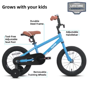 US warehouse JOYSTAR Kids Bike for Boys Girls Ages 2-9 Years Old, 12 14 16 18 Inch BMX Style Kid's Bicycles with Training Wheels 2