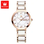 OLEVS Women's Wristwatch Luxury Brand Watch for Women Elegant Bracelet Waterproof Fashion Quartz Ladies Watches Reloj Para Mujer 8