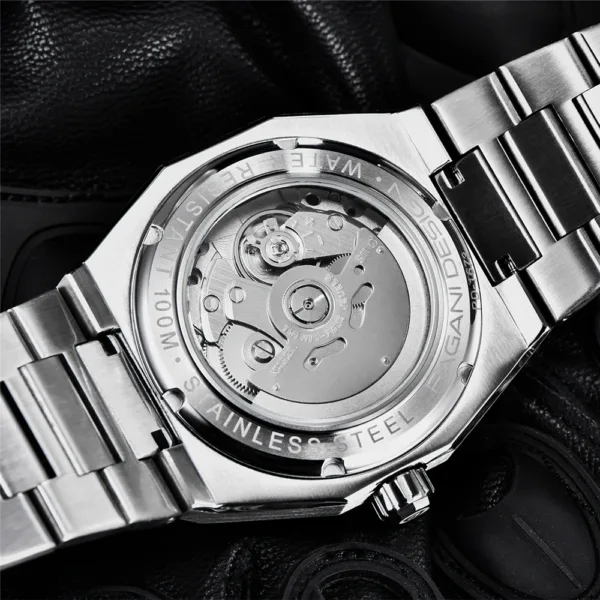 PAGANI DESIGN 2022 New Men NH35A Automatic Mechanical Wristwatch Top Brand Sapphire Clock Steel Waterproof Watch Reloj Hombre 5