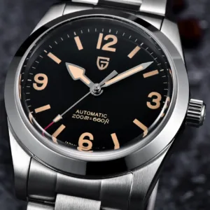 2023 New 36MM PAGANI DESIGN Watch Automatic Men Mechanical Watches NH35 Sapphire Steel AR Coating Retro Clock Relogio Masculino 1