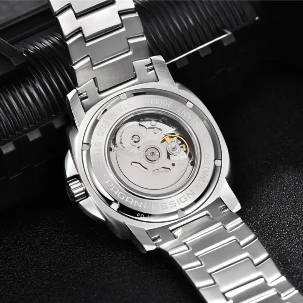 PD1736 PAGANI DESIGN 2024 Men Automatic Mechanical Watch Casual Fashion Sapphire Stainless Steel Diving TMI NH39 Reloj Hombre 5