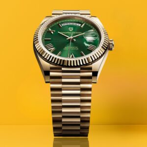 PAGANI DESIGN DD36 Gold Green V2 Men's Mechanical Watches