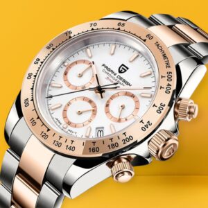 2025 PAGANI DESIGN Watch Men Chronograph Fashion Luxury Quartz Wristwatch Waterproof Stainless Steel Watch Man Relogio Masculino