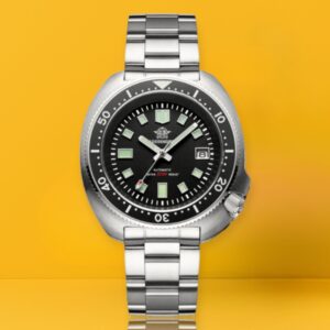 ADDIESDIVE Sapphire Crystals Steel Watch Man Fashion Design Stainless Automatic Mechanical Watch Scratch Resistant Diving Watch