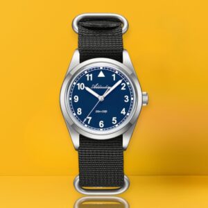 ADDIESDIVE 36mm Men’s Analog Quartz Watch – Bubble Mirror & 100m Waterproof