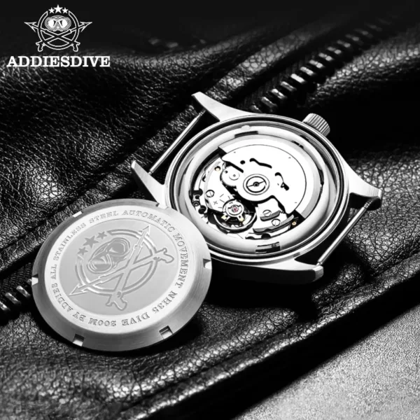 ADDIESDIVE Watches For Men C3 Super Luminous 20Bar Waterproof NH35A 316L Stainless Reloj Hombre Automatic Mechanical Watch 3