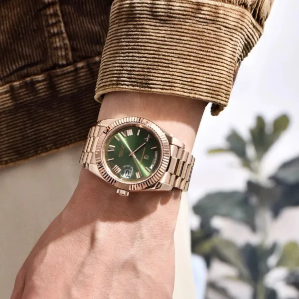 2024 New PAGANI DESIGN Rose Gold DD40 Luxury Automatic Watch Men Mechanical Wrist Watches Men Japan NH36A AR Sapphire crystal 6