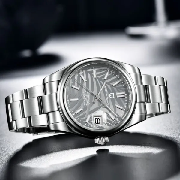 PAGANI DESIGN 39mm Men's Mechanical WristWatches NH35 Luxury Automatic Watch for men Sapphire Stainless Steel 20Bar Waterproof 5