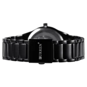 black Curren Top Brand Business Men Male Luxury Watch Casual Full steel Calendar Wristwatches quartz watches relogio masculino 6