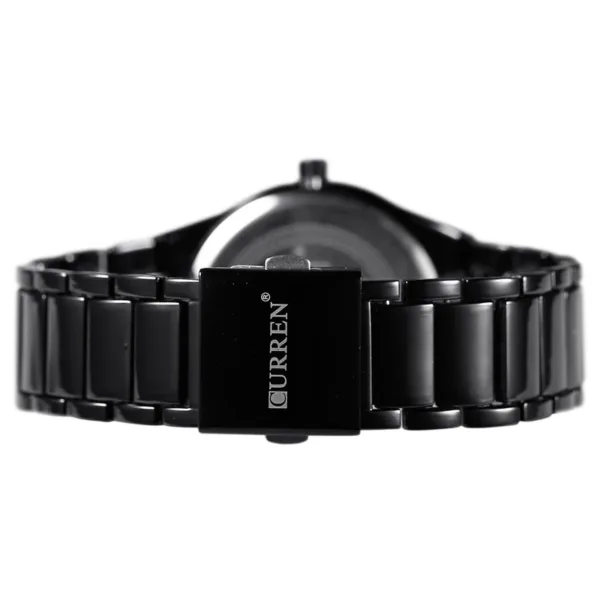 black Curren Top Brand Business Men Male Luxury Watch Casual Full steel Calendar Wristwatches quartz watches relogio masculino 6