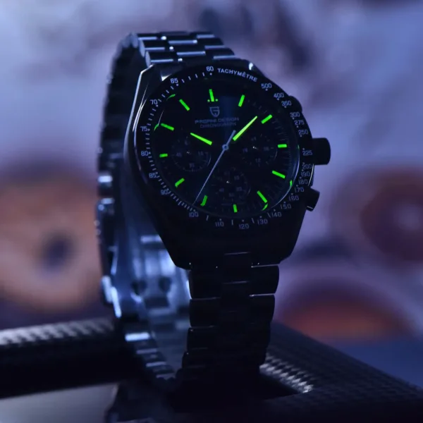 2025 New PAGANI DESIGN Tribute to CK2998 Moon Watch Retro Luxury Quartz Watches For Men Stainless steel Sport Chronograph Man 5