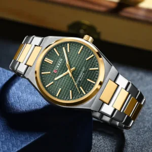 CURREN Luxury Mens Watch 30M Waterproof Stainless Steel Quartz Date Clock Casual Business Wristwatch Style Watch for Men 3