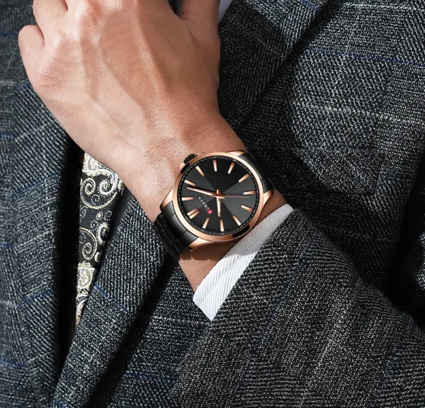 Relogio Masculino CURREN Mens Watches Top Brand Luxury Men's Fashion Business Watch Men Casual Waterproof Quartz Wristwatch 5
