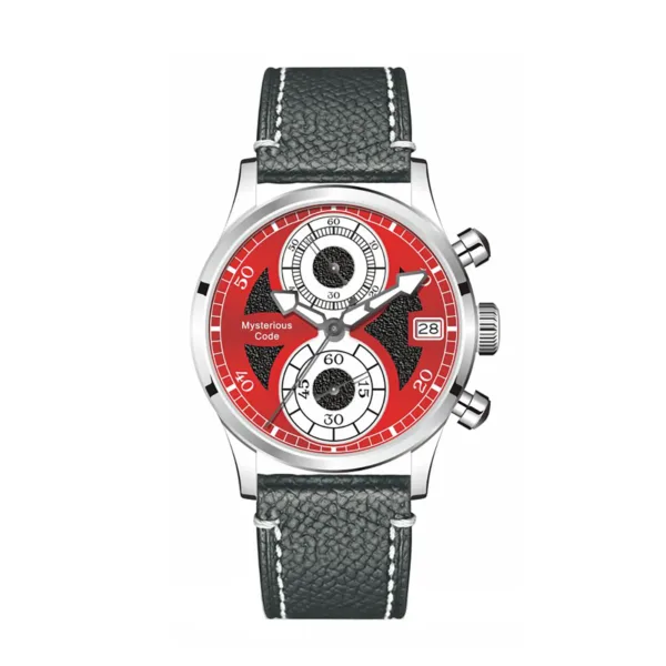 MysteriousCode Brand VK61 Men Watch Bubble Dome Glass 316L Stainless Steel Chronograph Clock waterproof 5Bar 2025 new watch 1