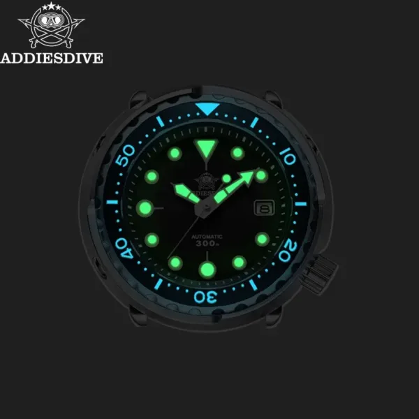 ADDIESDIVE Automatic Mechanical Men’s Diving Watch | 300 m Waterproof Sapphire 2