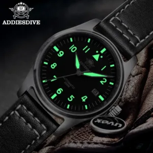 ADDIESDIVE Watches For Men C3 Super Luminous 20Bar Waterproof NH35A 316L Stainless Reloj Hombre Automatic Mechanical Watch 2