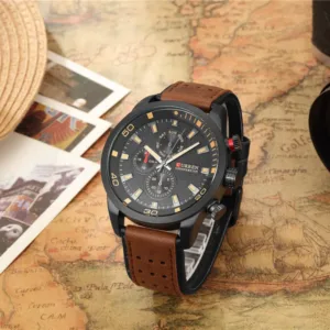 CURREN top brand design new fashion casual cool sport man clock military army business wrist quartz male luxury gift watch 2