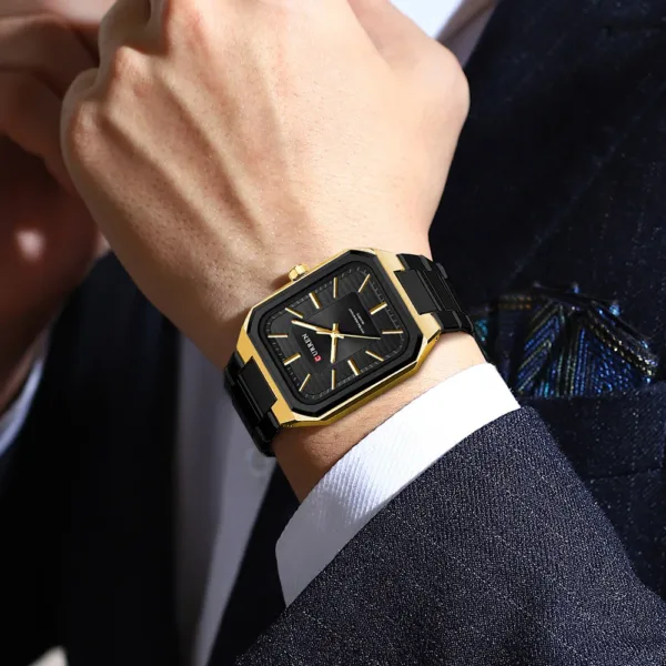 CURREN Fashion Business Man Watches Luminous Waterproof Stainless Steel Quartz Watch for Men Casual Sport Chronograph Reloj Homb 4