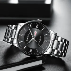 2021 CRRJU Top Brand Luxury Sport Watches Mens Quartz Wristwatch Fashion Watch Men 30ATM Waterproof Date Clock Relogio Masculino 6