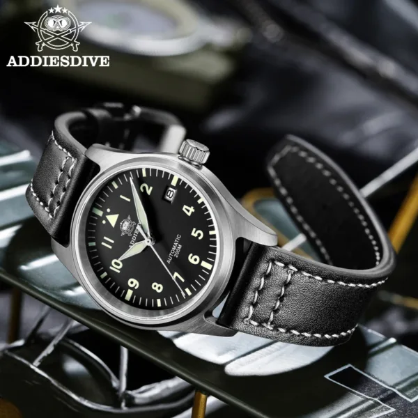 ADDIESDIVE Watches For Men C3 Super Luminous 20Bar Waterproof NH35A 316L Stainless Reloj Hombre Automatic Mechanical Watch 6