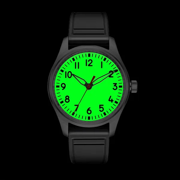 DD40mm Vh31 Beat Quartz Men Watches Sapphire Crystal waterproof 5Bar 316L Stainless Steel vintage Pilot Men watch 5