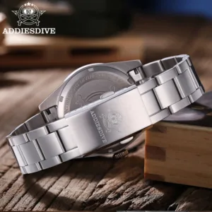 ADDIESDIVE Top Brand 39mm Quartz GMT Watches 20Bar Waterproof Luminous Bubble Mirror Sport Glass Watch for Men Relogio Masculino 3