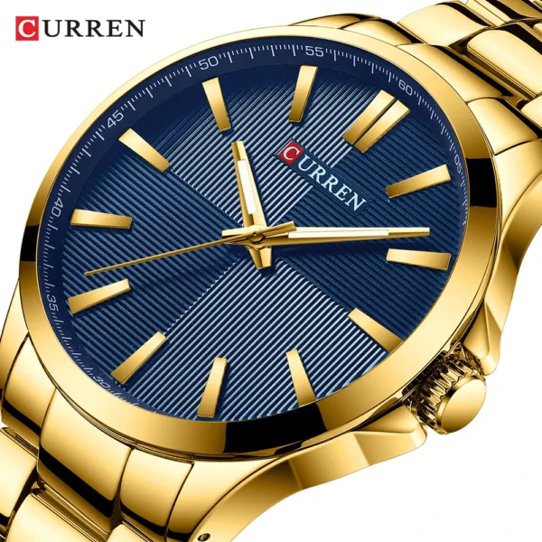 Relogio Masculino CURREN Mens Watches Top Brand Luxury Men's Fashion Business Watch Men Casual Waterproof Quartz Wristwatch 1