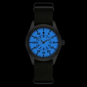 40mm Beat Quartz vh31 Men Watches Sapphire Crystal Clock waterproof 5Bar 316L Stainless Steel vintage Pilot Men watch 6