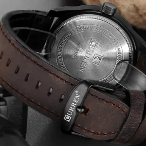 Luxury Watch Brand CURREN Men Military Sports Watches Men's Quartz Date Clock Man Casual Leather Wrist Watch Relogio Masculino 5