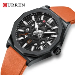 CURREN Men's Luxury Military Sports Silicone Waterproof Quartz Wrist Watch Fashion Clock Relogio Masculino 5