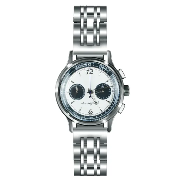 VK64 Men Watch Bubble Glass 316L Stainless Steel Chronograph Clock luxury waterproof 5Bar vintage 2024 new Men homage watches 1