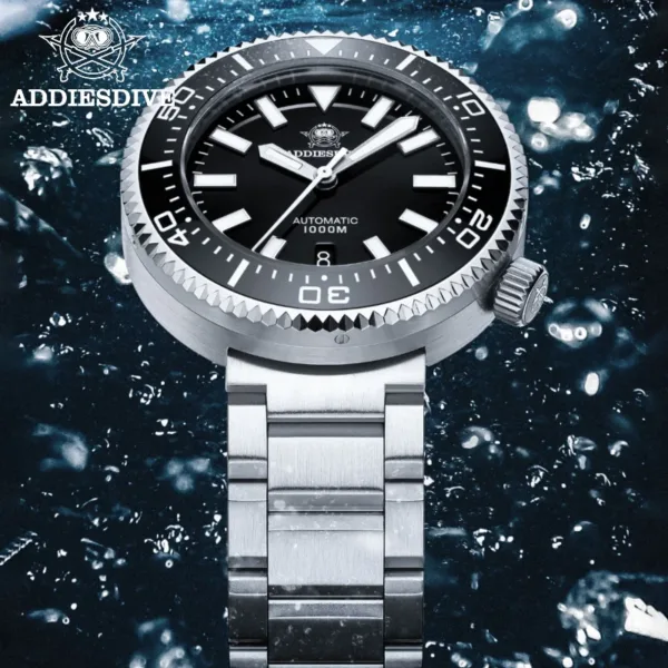 ADDIESDIVE 1000m Men’s Luxury Dive Watch | Automatic Mechanical Sapphire 5