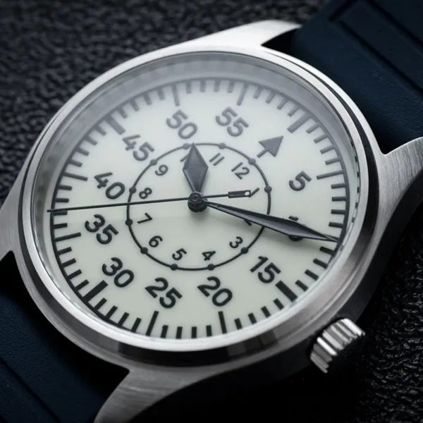 DD40mm Vh31 Beat Quartz Men Watches Sapphire Crystal waterproof 5Bar 316L Stainless Steel vintage Pilot Men watch 2