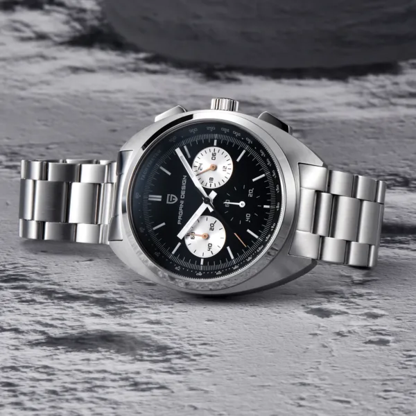 PAGANI DESIGN Men's Watches Luxury Dial Retro Chronograph AR Sapphire Quartz Watch For Men Leather Gift Clock Reloj Hombre 2025 5
