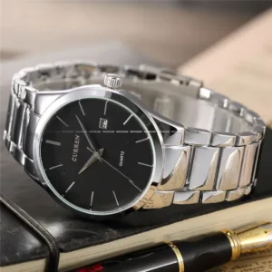 Curren Men Watches Top Brand Luxury Male Watch Full Steel Display Date Fashion Quartz-Watch Business Men's Watch Reloj Hombre 5