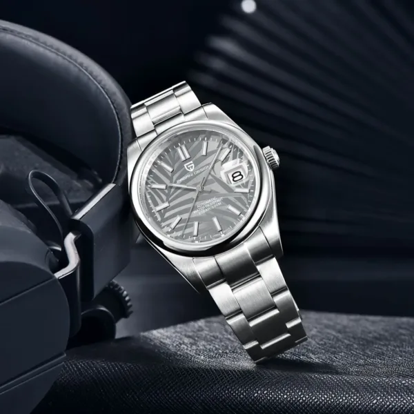 PAGANI DESIGN 39mm Men's Mechanical WristWatches NH35 Luxury Automatic Watch for men Sapphire Stainless Steel 20Bar Waterproof 4
