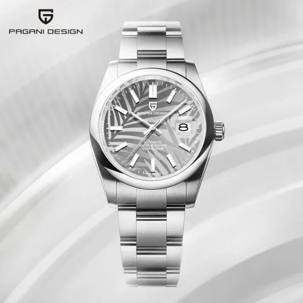 PAGANI DESIGN 39mm Men's Mechanical WristWatches NH35 Luxury Automatic Watch for men Sapphire Stainless Steel 20Bar Waterproof 1