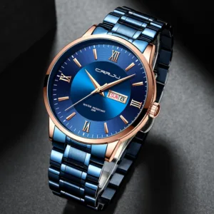 2021 CRRJU Top Brand Luxury Sport Watches Mens Quartz Wristwatch Fashion Watch Men 30ATM Waterproof Date Clock Relogio Masculino 4