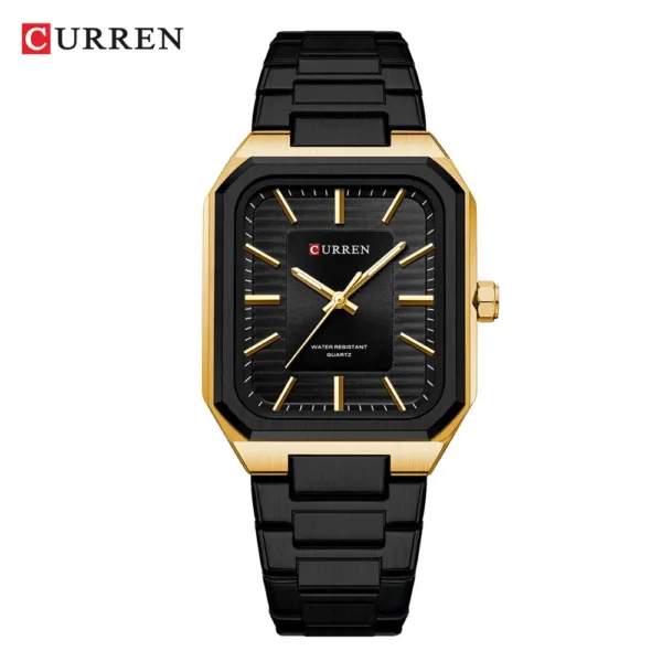 CURREN Fashion Business Man Watches Luminous Waterproof Stainless Steel Quartz Watch for Men Casual Sport Chronograph Reloj Homb 2