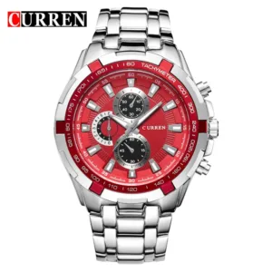 2016 New CURREN Luxury Brand Watches Men Quartz Fashion Casual Male Sports Watch Full Steel Military Watches Relogio Masculino 1